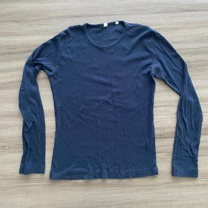 Kotn Fitted Longsleeve - In Blue size Medium